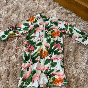 Never worn toddler girl swim suit!